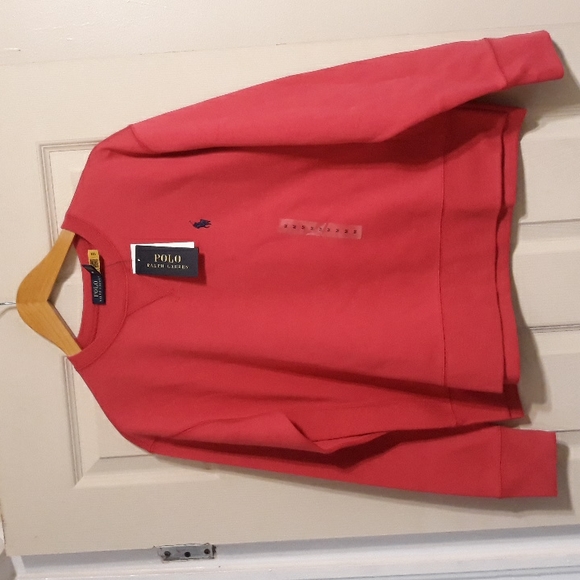 Polo Ralph Lauren Women's Fleece Pullover - Sport Pink - Picture 7 of 10